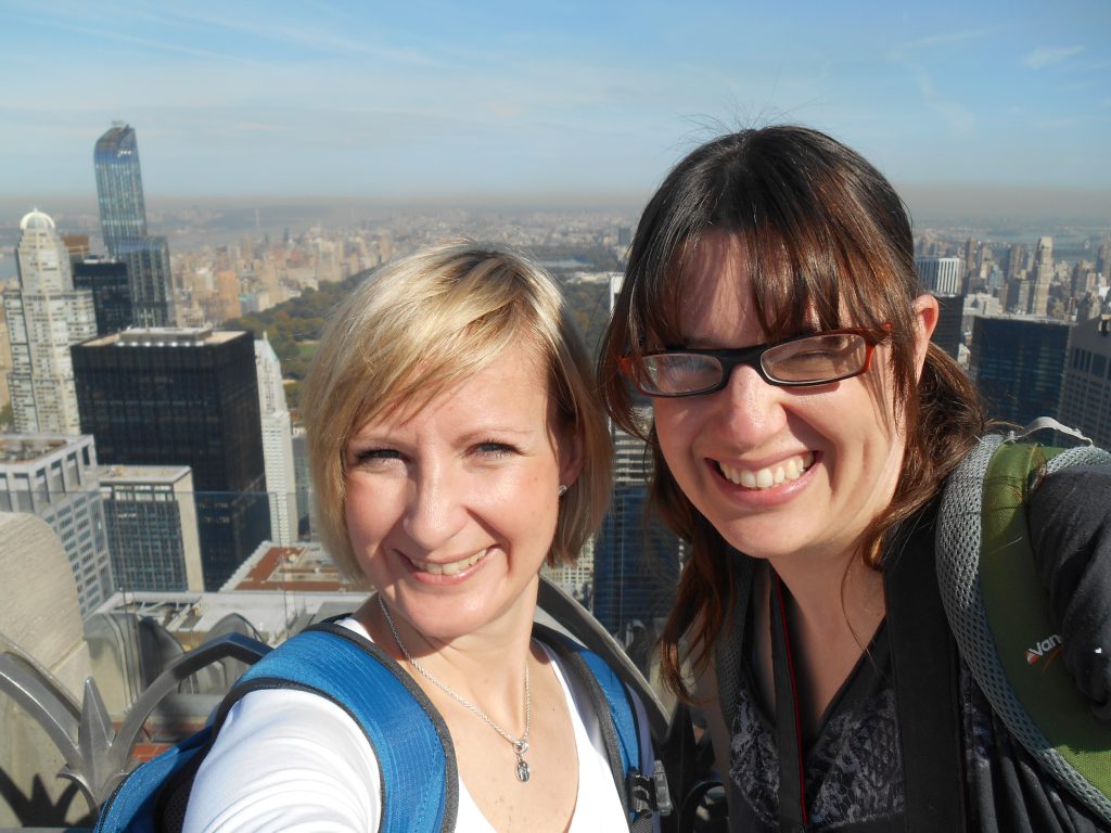 Up the Rockefeller Centre