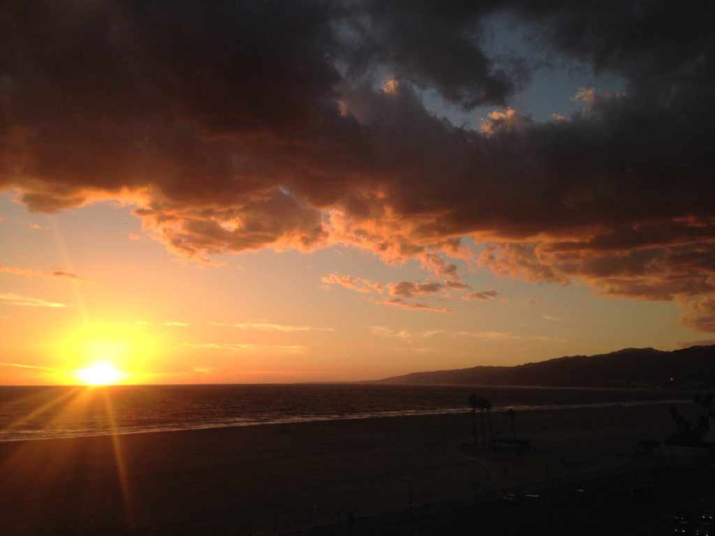 Sunset in Santa Monica