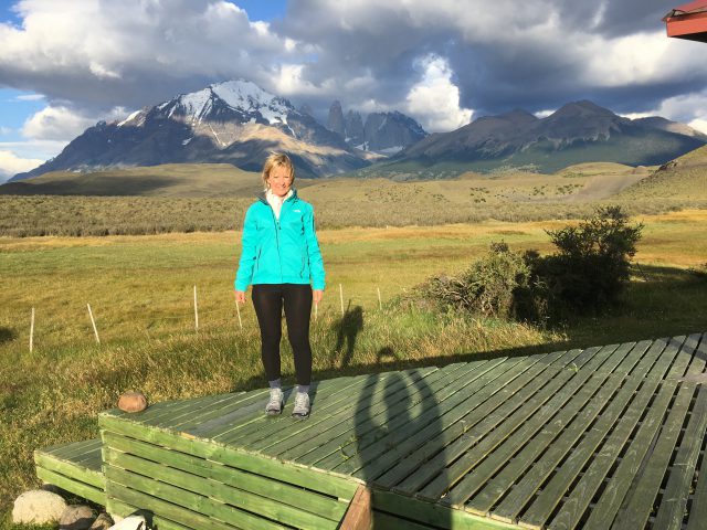 Camping in Torres del Paine National Park, Chile